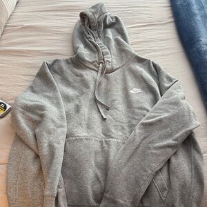 Nike Men's Heather Gray Hoodie